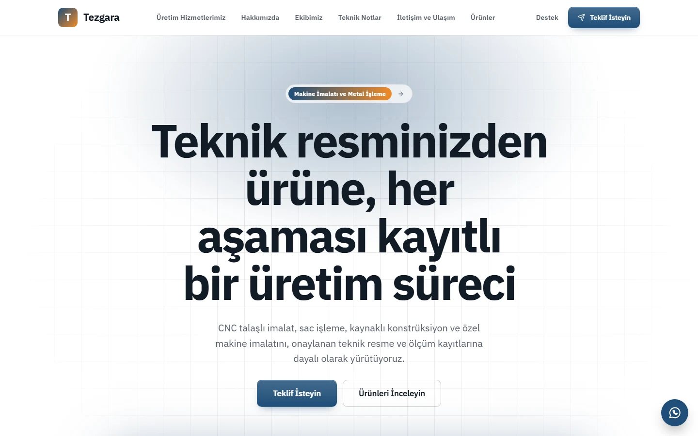 Fabrika / Üretim — Teknik teması